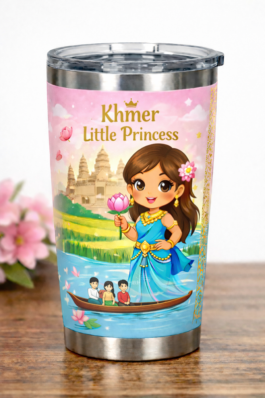 20oz Stainle – Cambodian Cultural Design