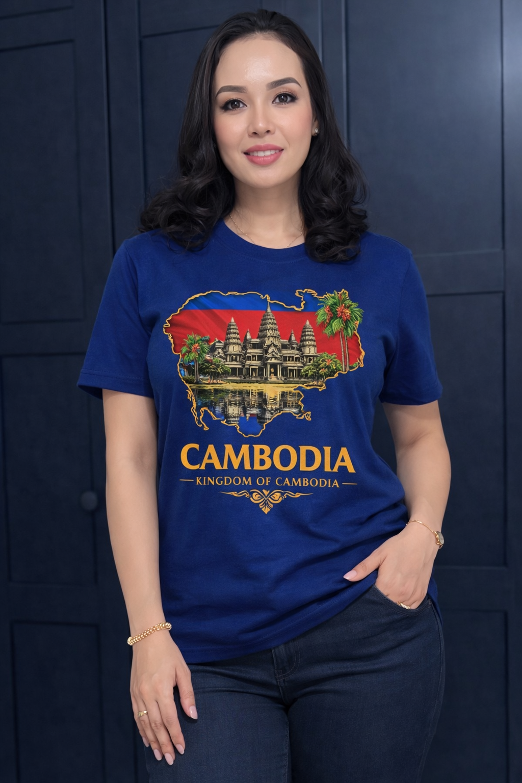 Cambodia T-Shirt – Kingdom of Cambodia Design 🇰🇭