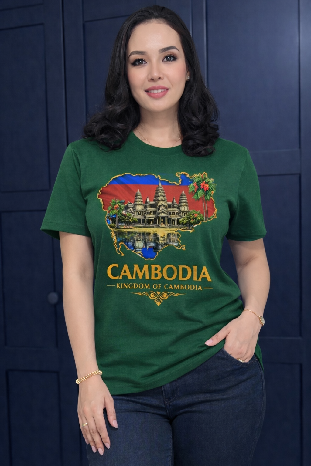 Cambodia T-Shirt – Kingdom of Cambodia Design 🇰🇭